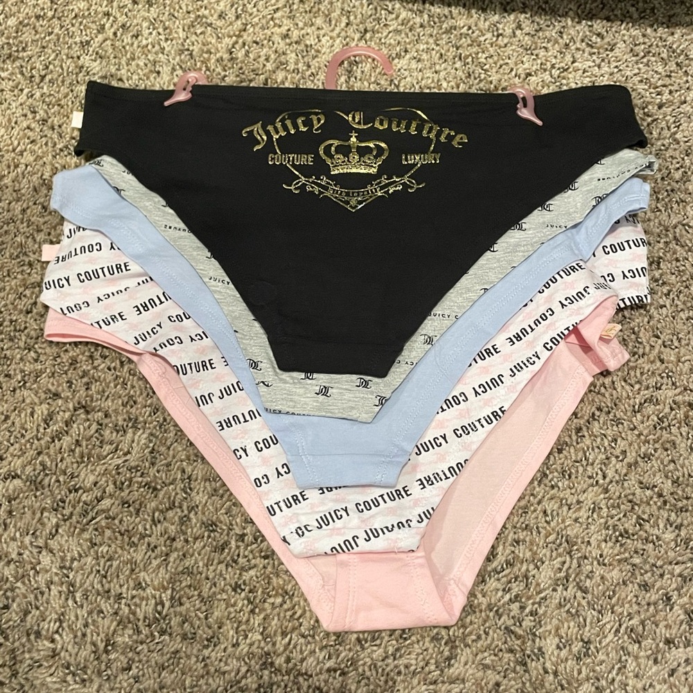 5pc Juicy Couture Panties